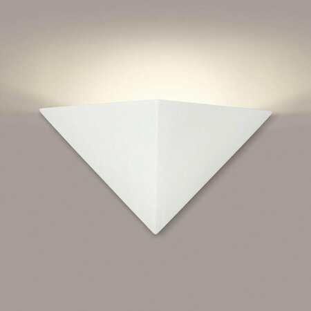 A19 LIGHTING Gran Sumatra E26 Base Dimmable LED Wall Sconce, Bisque 1902-1LEDE26